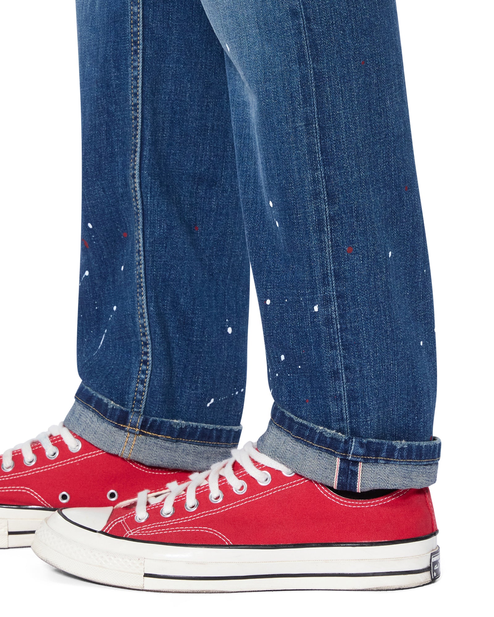 Chitch Selvedge LA Artist Blue Tapered Jeans - Image 5