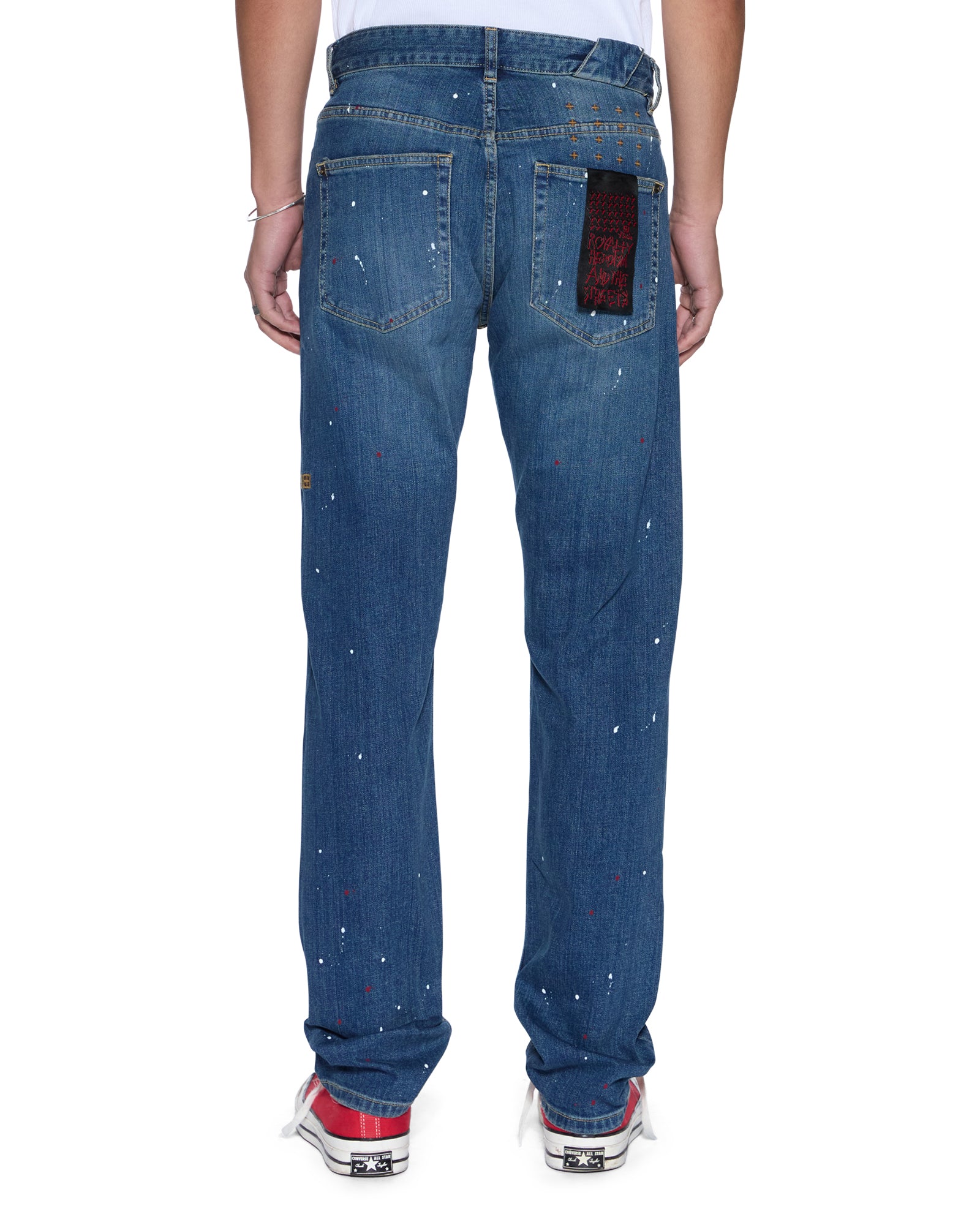 Chitch Selvedge LA Artist Blue Tapered Jeans - Image 6