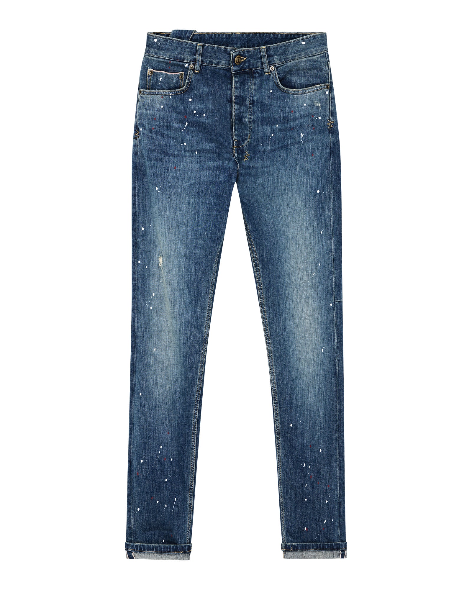 Chitch Selvedge LA Artist Blue Tapered Jeans - Image 7