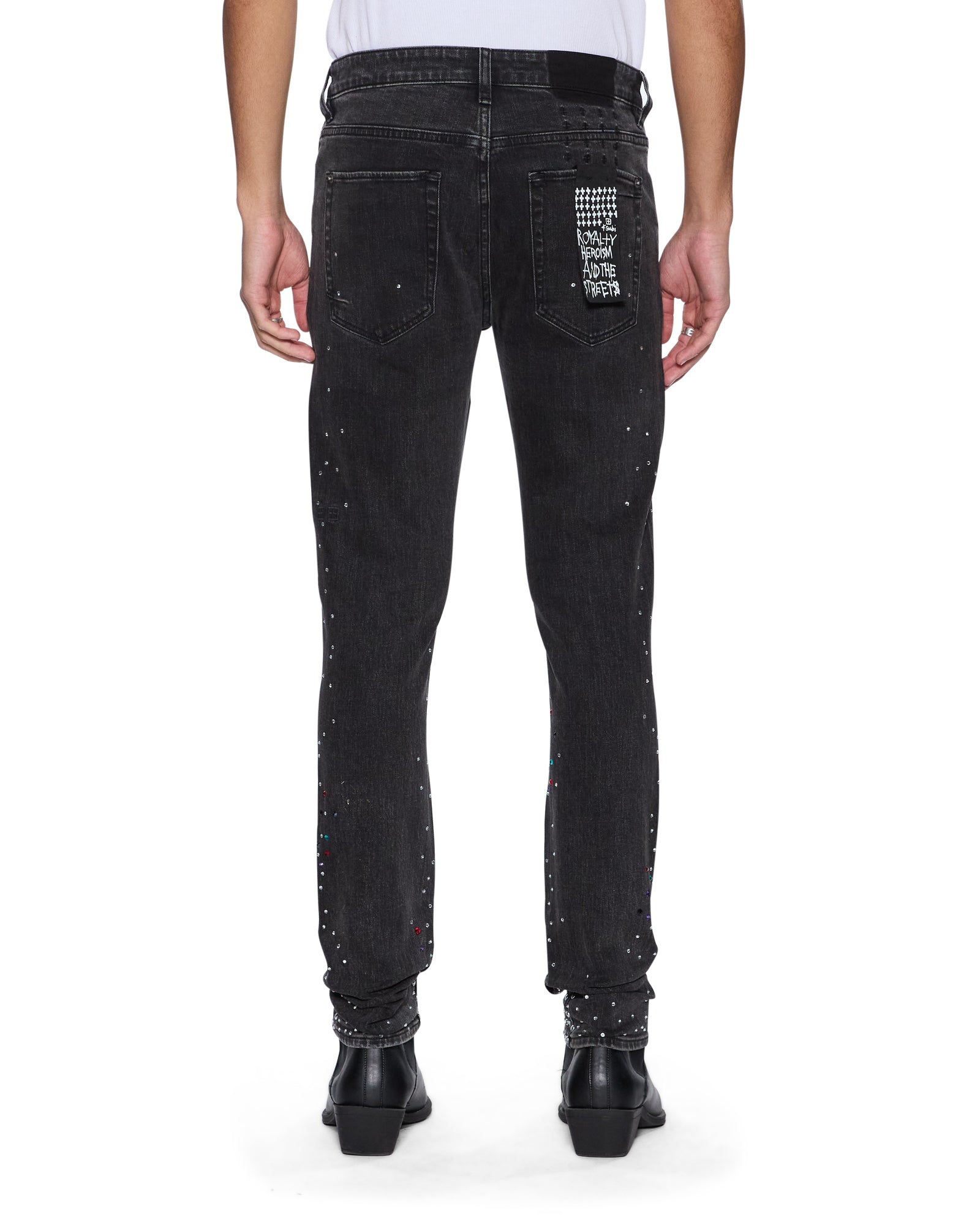 Mens Van Winkle Renaissance Skinny Denim Jeans - Image 5