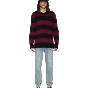 Mens Chitch Scatter Blue Slim Denim Jeans