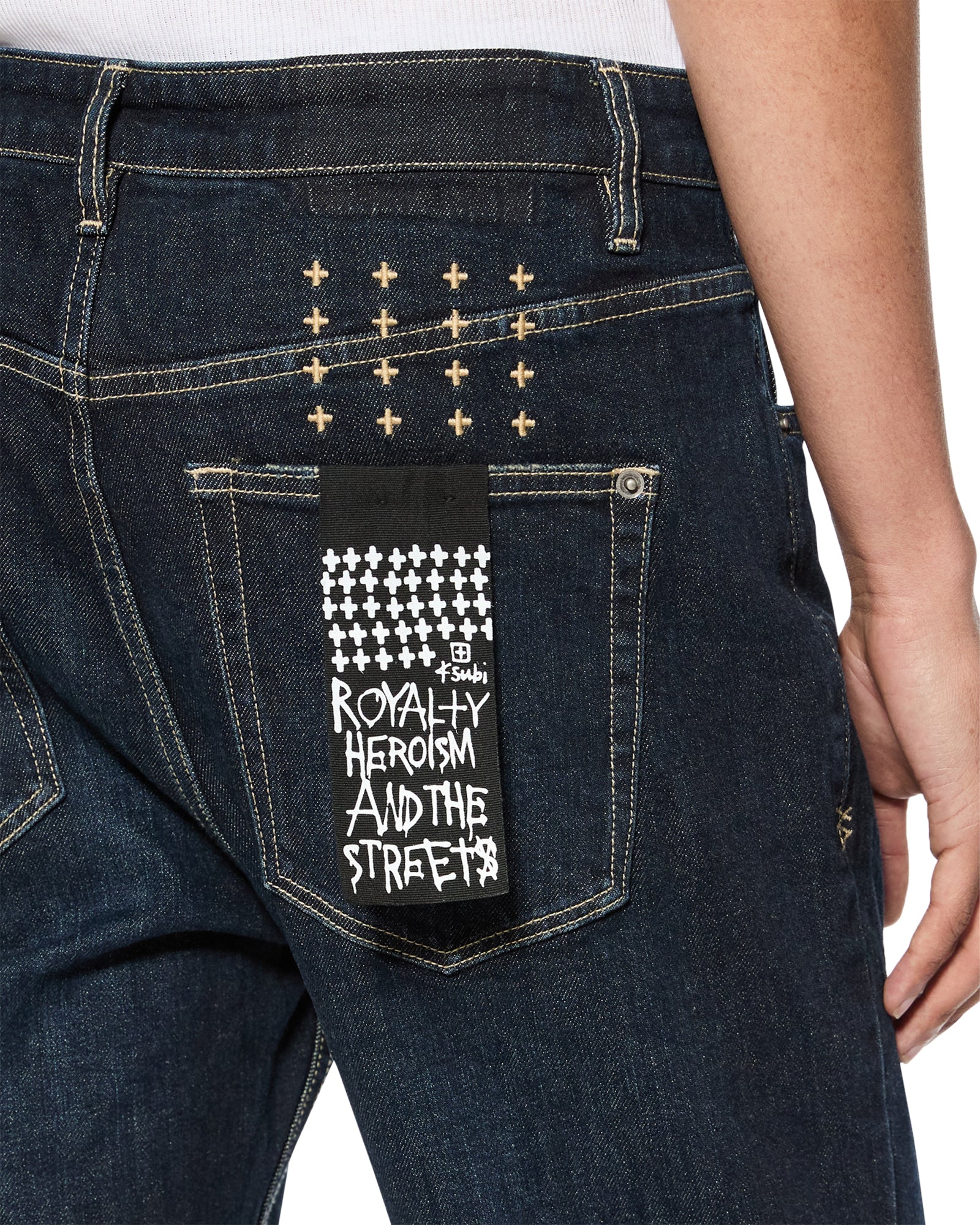 Hazlow Rinsed Straight Leg Jeans - Image 3