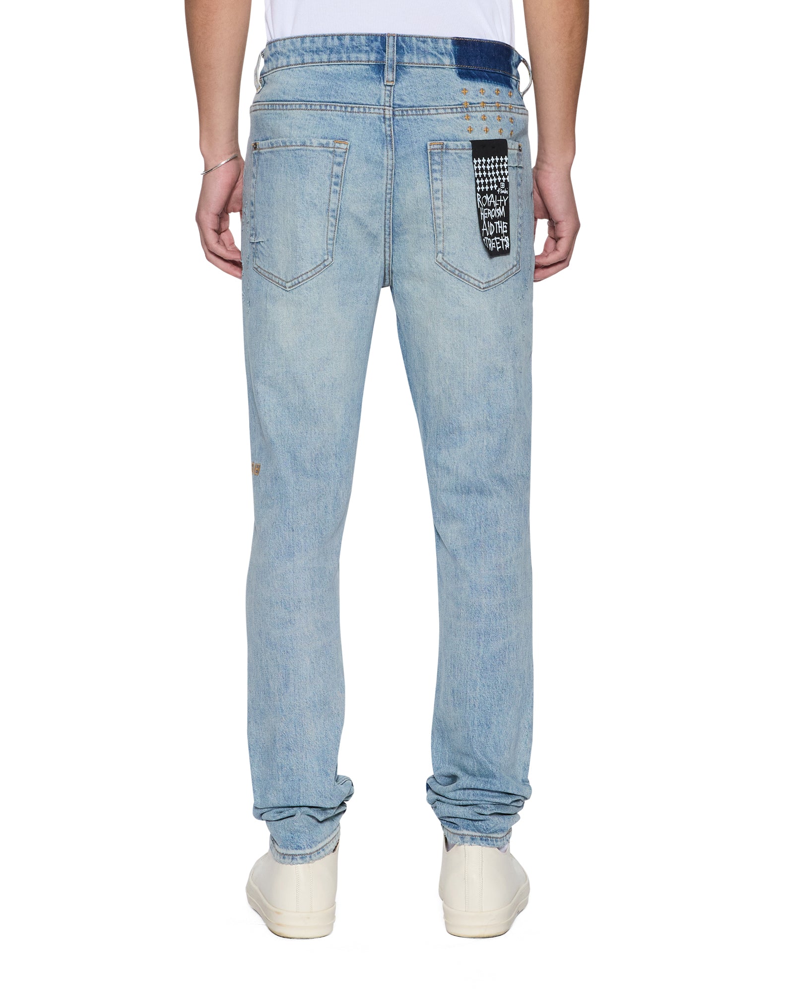 Mens Van Winkle Manhattan 1999 Skinny Denim Jeans - Image 6