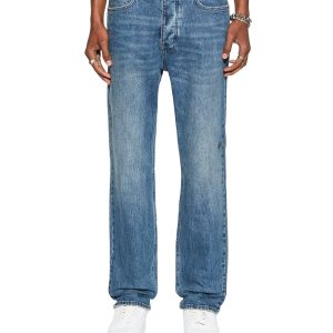 Hazlow Mids Relaxed Straight Leg Jean - Blue Denim