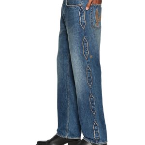 Anti K Antique Kraft Denim Jacket - Dark Indigo Denim