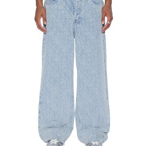 Mens Maxx Tile Baggy Denim Jeans