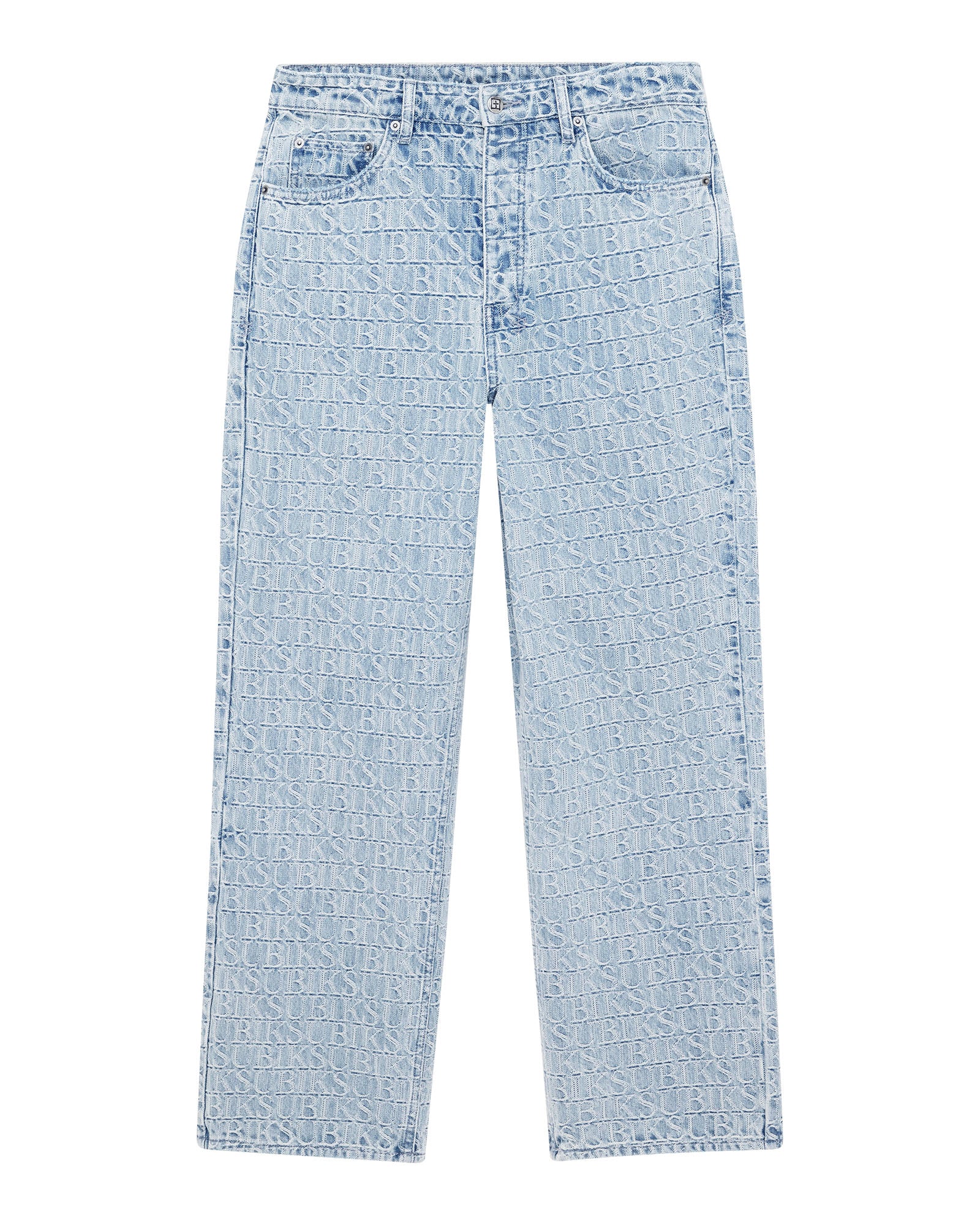 Mens Maxx Tile Baggy Denim Jeans - Image 6