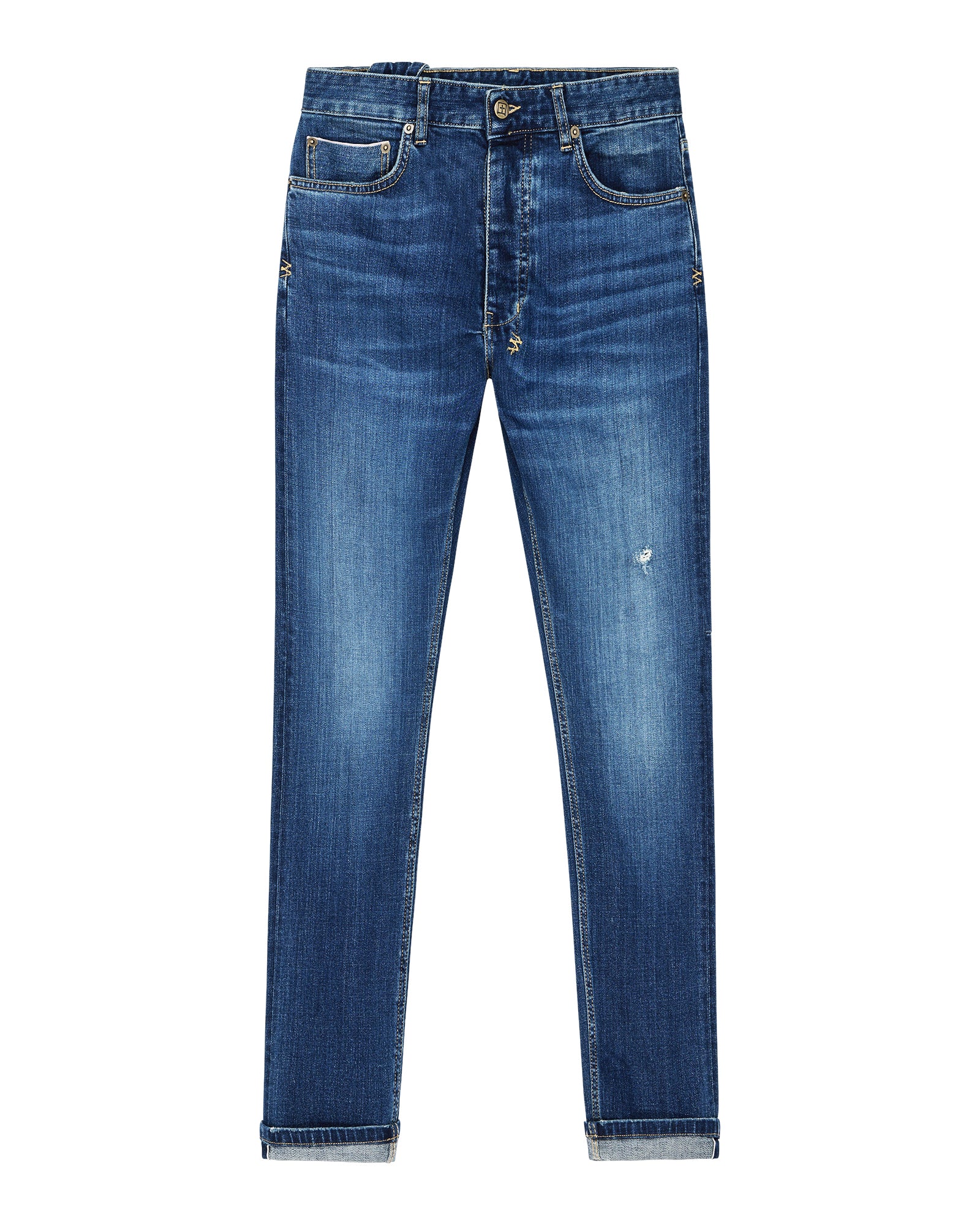 Chitch Selvedge LA Blue Tapered Jeans - Image 7