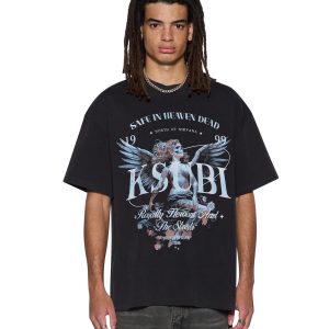 Mens Spirit Ekcess Ss Tee Acid Black Tees