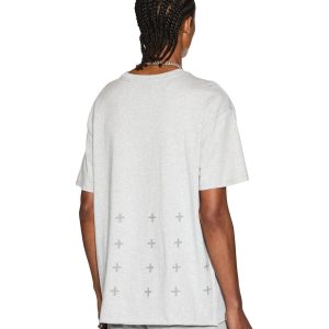 Buy 4 x 4 Biggie Ss Tee Grey Marle | Ksubi