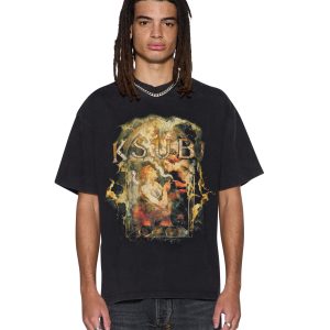 Mens Ascension Ekcess Tee Faded Black Tees