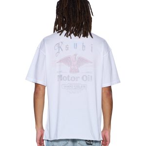 Mens Truckstop Ekcess Ss Tee Slub White Tees