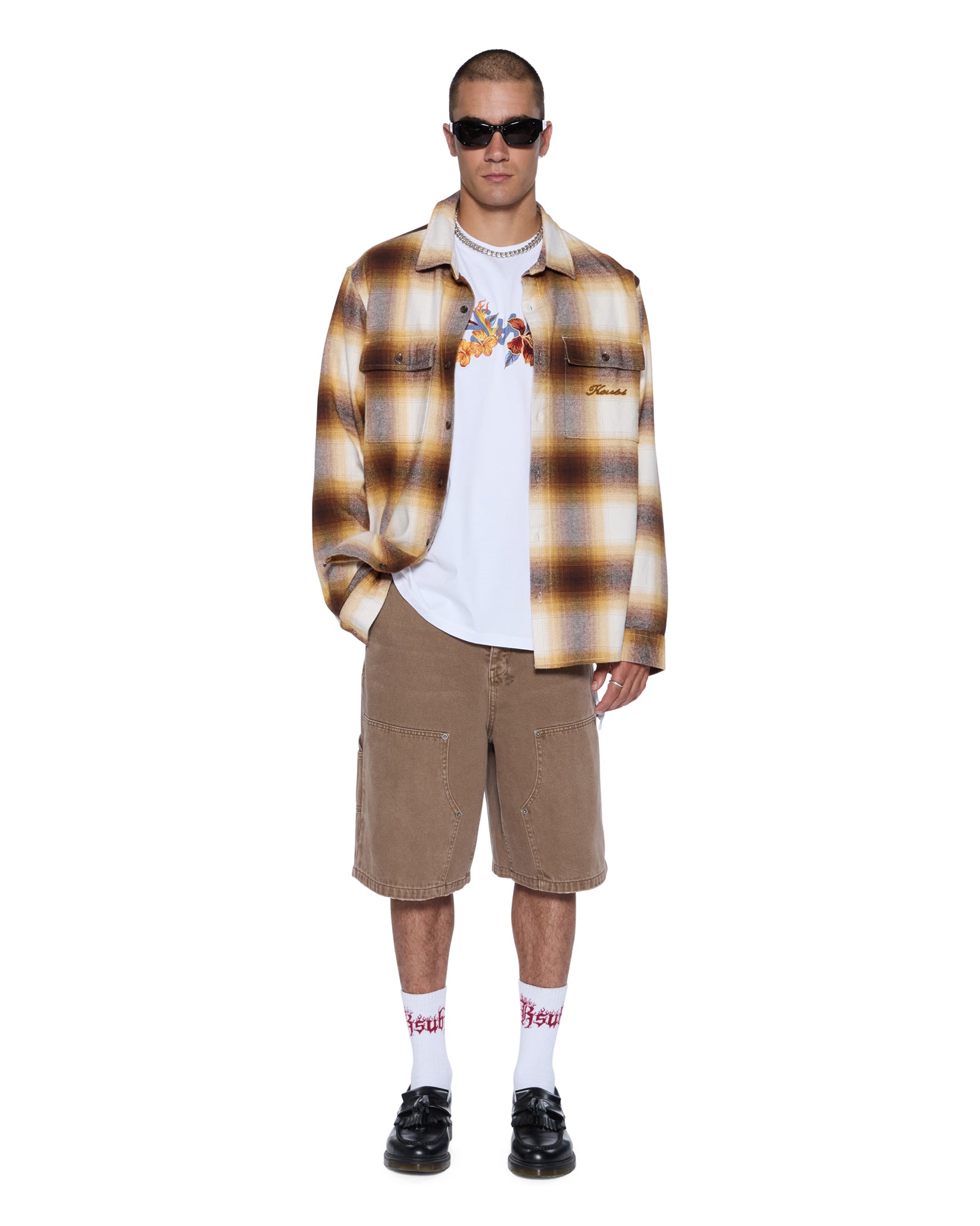 Mens Romeo Biggie Ss Tee Tru White Tees - Image 4