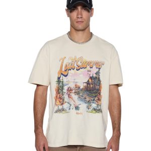 Mens Last Summer Biggie Ss Tee Desert Tees