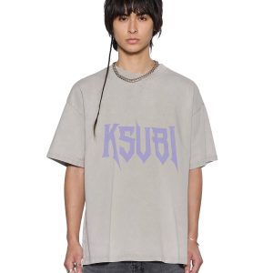 Mens Blasted Ekcess Ss Tee Smoke Grey Tees