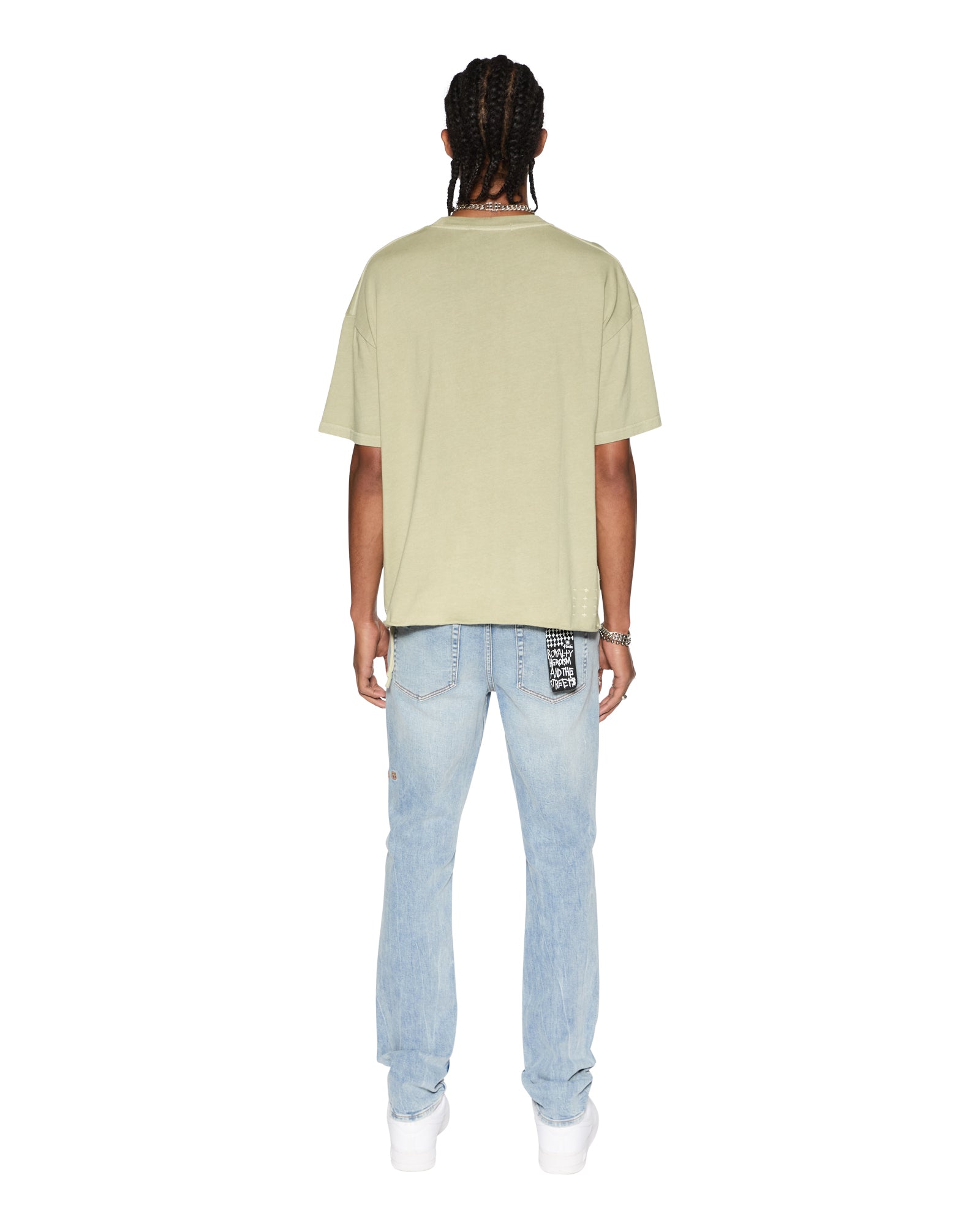 Est Pocket Ss Tee Grass Oversized Tee - Image 5