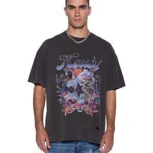 Mens Hendrix Ekcess Ss Tee Old Black Tees