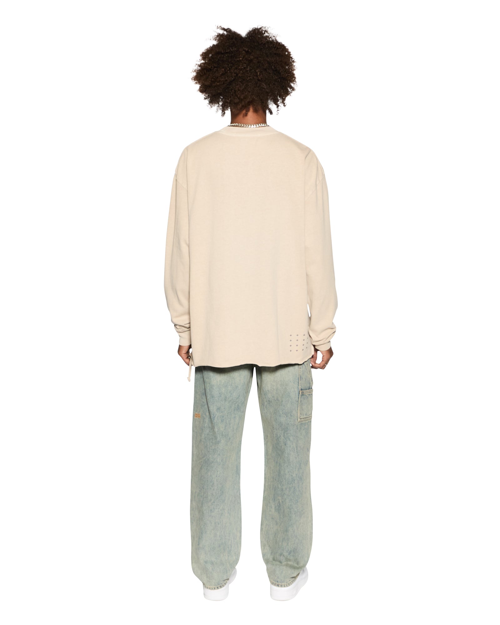 Hit List Ekcess Short Sleeve Oversized Tee - Faded Black - Image 5