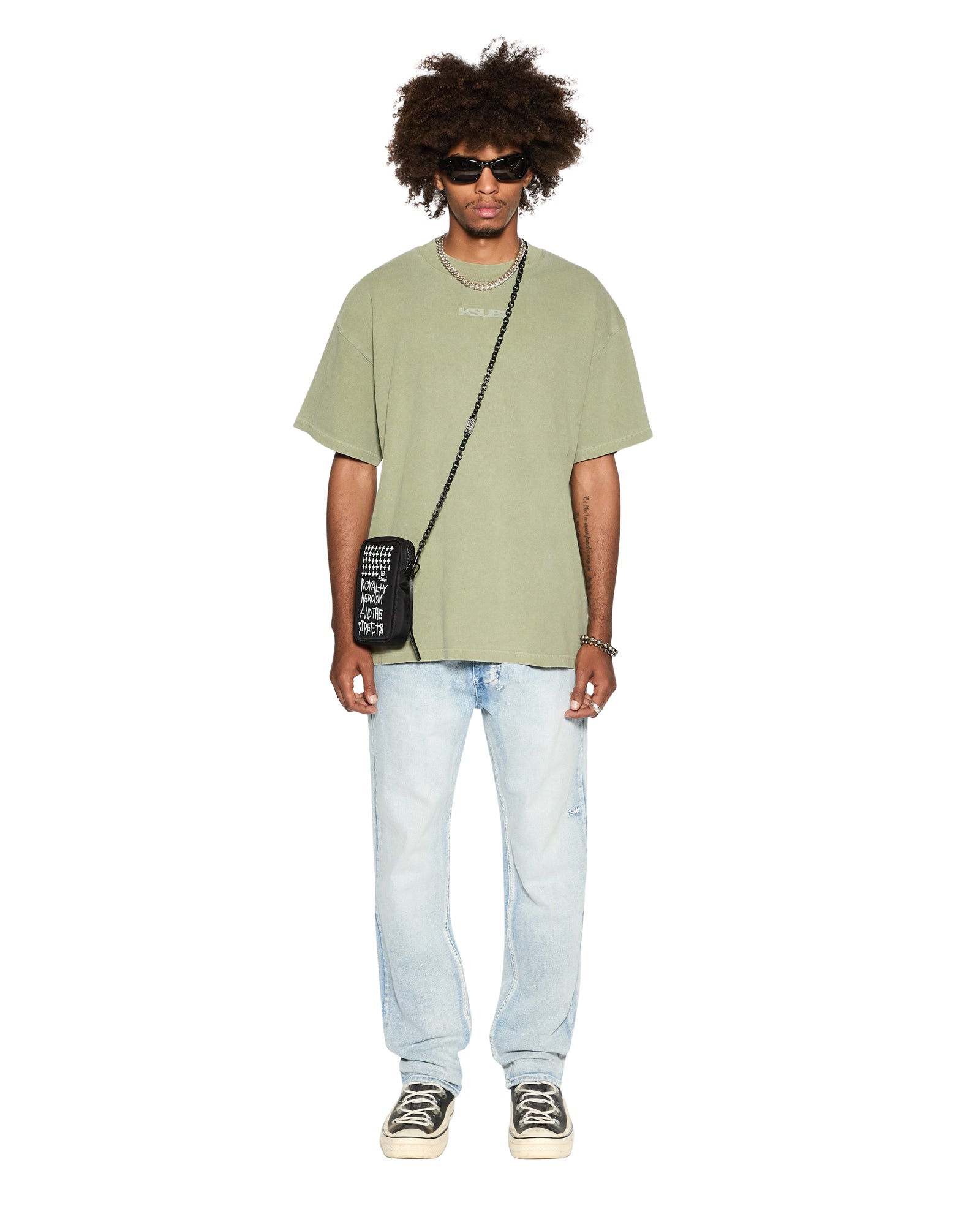 Sott Ekcess Short Sleeve Tee - Moss Green - Image 2