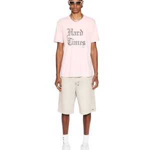Hard Times Kash Short Sleeve Regular Fit Tee - Pink Quartz