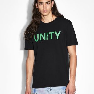 Buy Unity Kash Ss Tee Jet Black | Men's T-Shirts | Ksubi