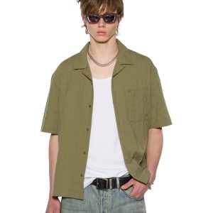 Mens 1999 Diner Ss Shirt Khaki Shirts