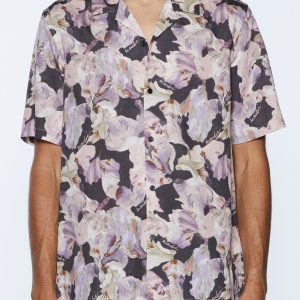 Mens Painted Resort Ss Shirt Multi Shirts