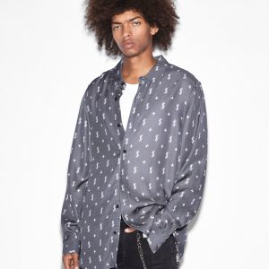 Dollagram Downtown Long Sleeve Shirt - Black
