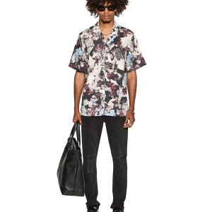 Chop Up Resort Short Sleeve Shirt - Multi Print