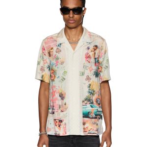 World Order Multi Short Sleeve Resort Shirt