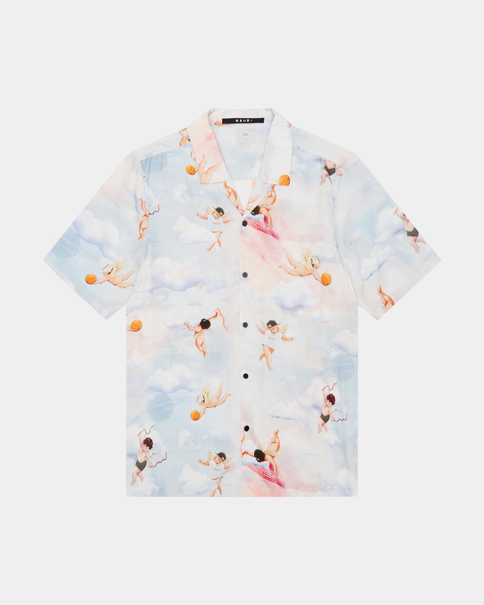 Dreamers Resort Short Sleeve Mens Shirt - Multi Print - Image 5
