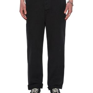 Mens Rival Chino Trouser Black Pants