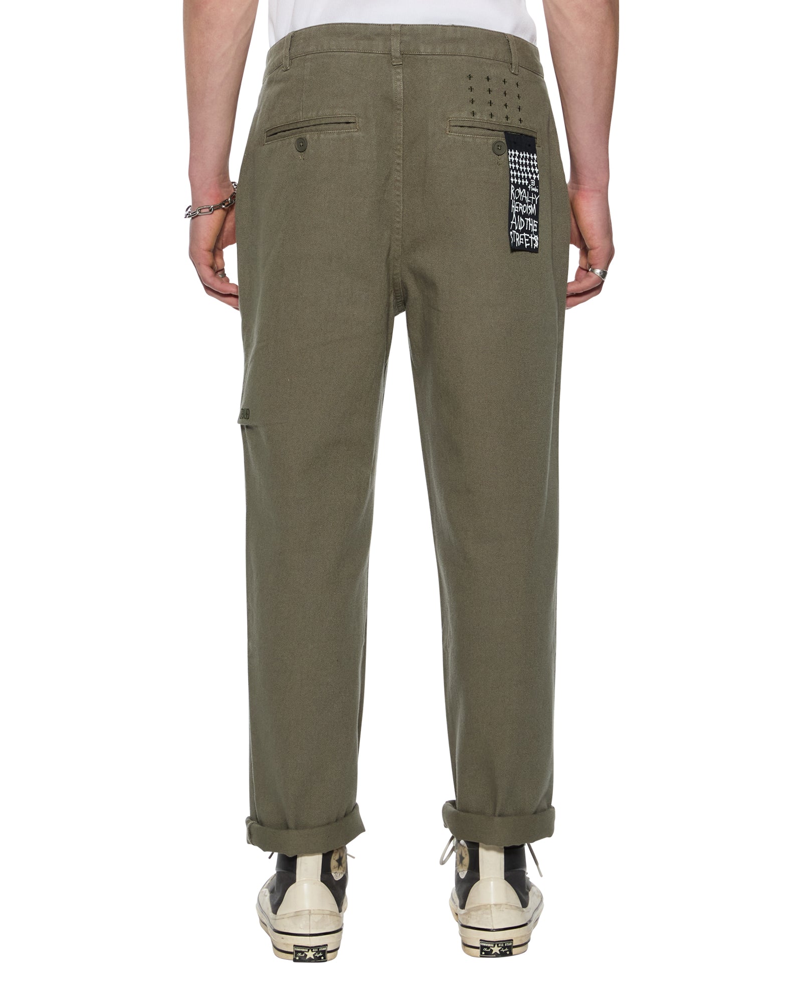 Mens Rival Chino Trouser Khaki Pants - Image 7