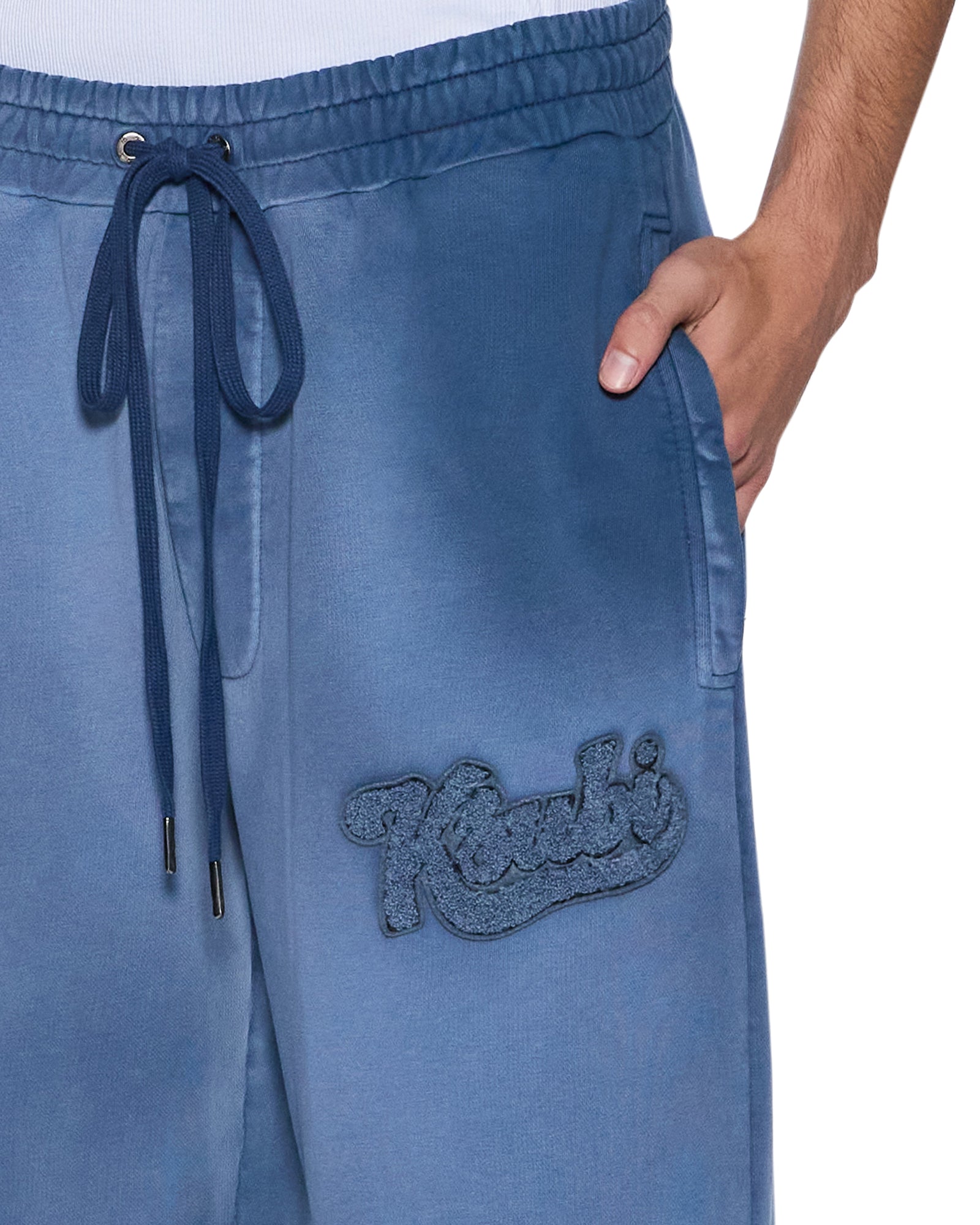 Mens Ace Synthesis Trak Pant Ink Fade Pants - Image 3