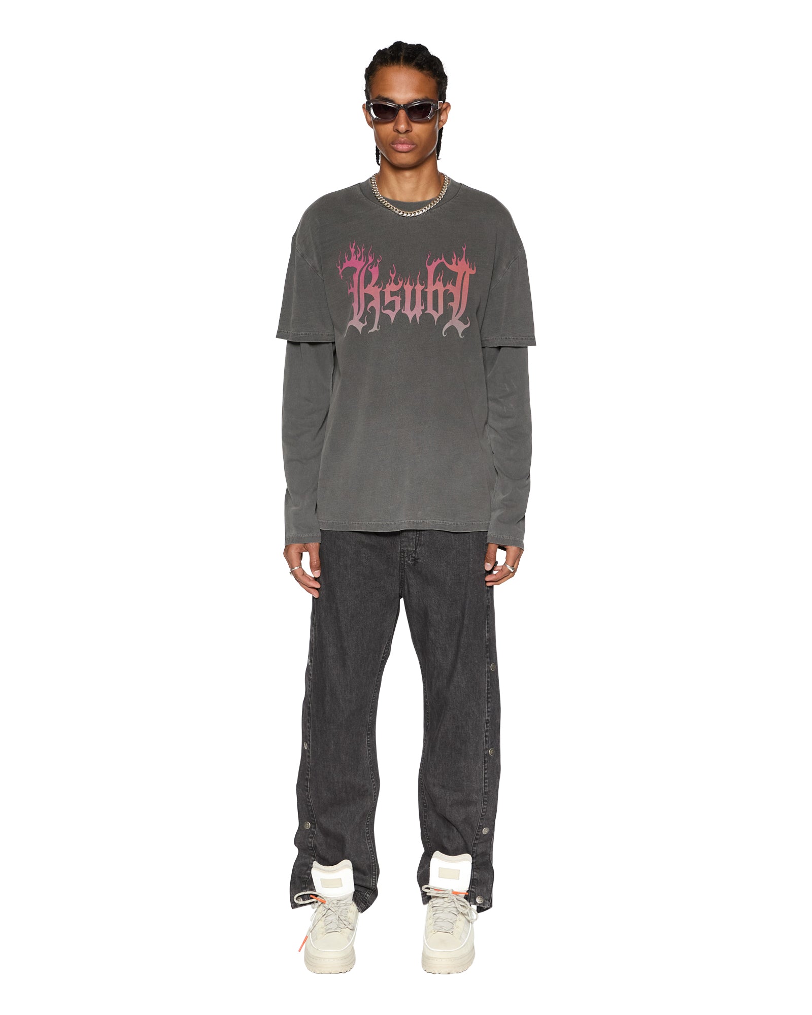Striker Snap Off Tarr Denim Pants - Image 2