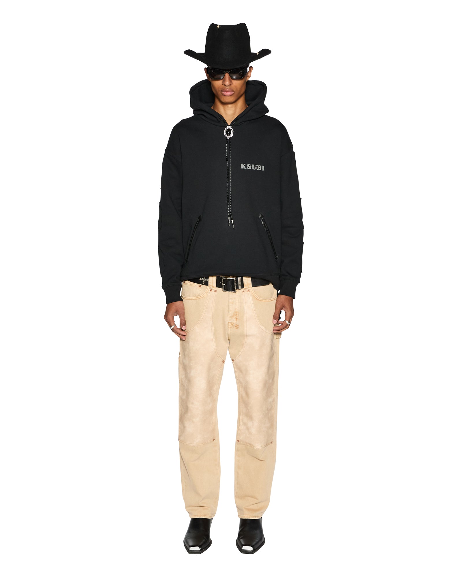Anti K Standoff Denim Jacket - Dark Indigo Wash - Image 2
