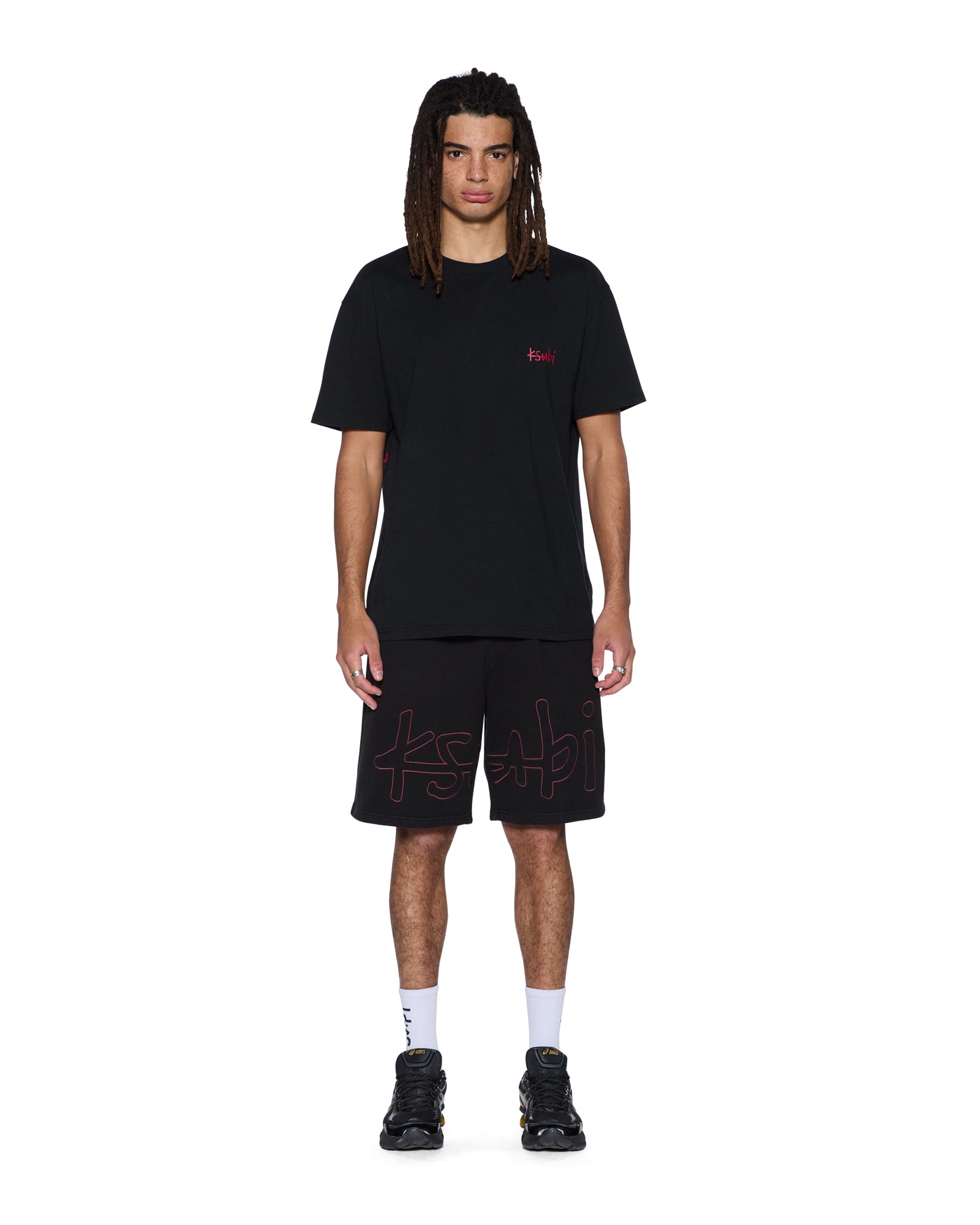Mens 1999 Trak Short Black Walkshorts - Image 2