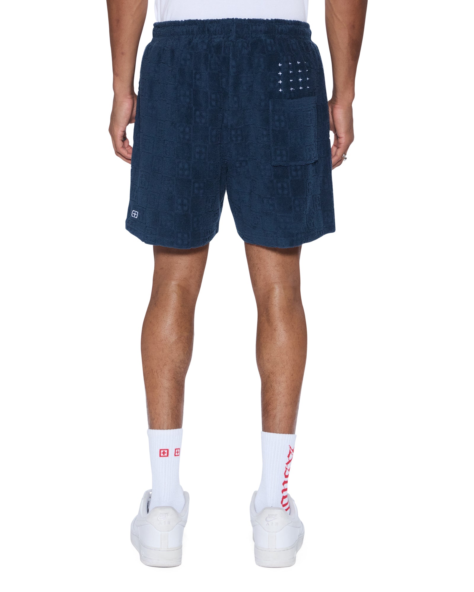 Mens Lounge Short Navy Walkshorts - Image 5