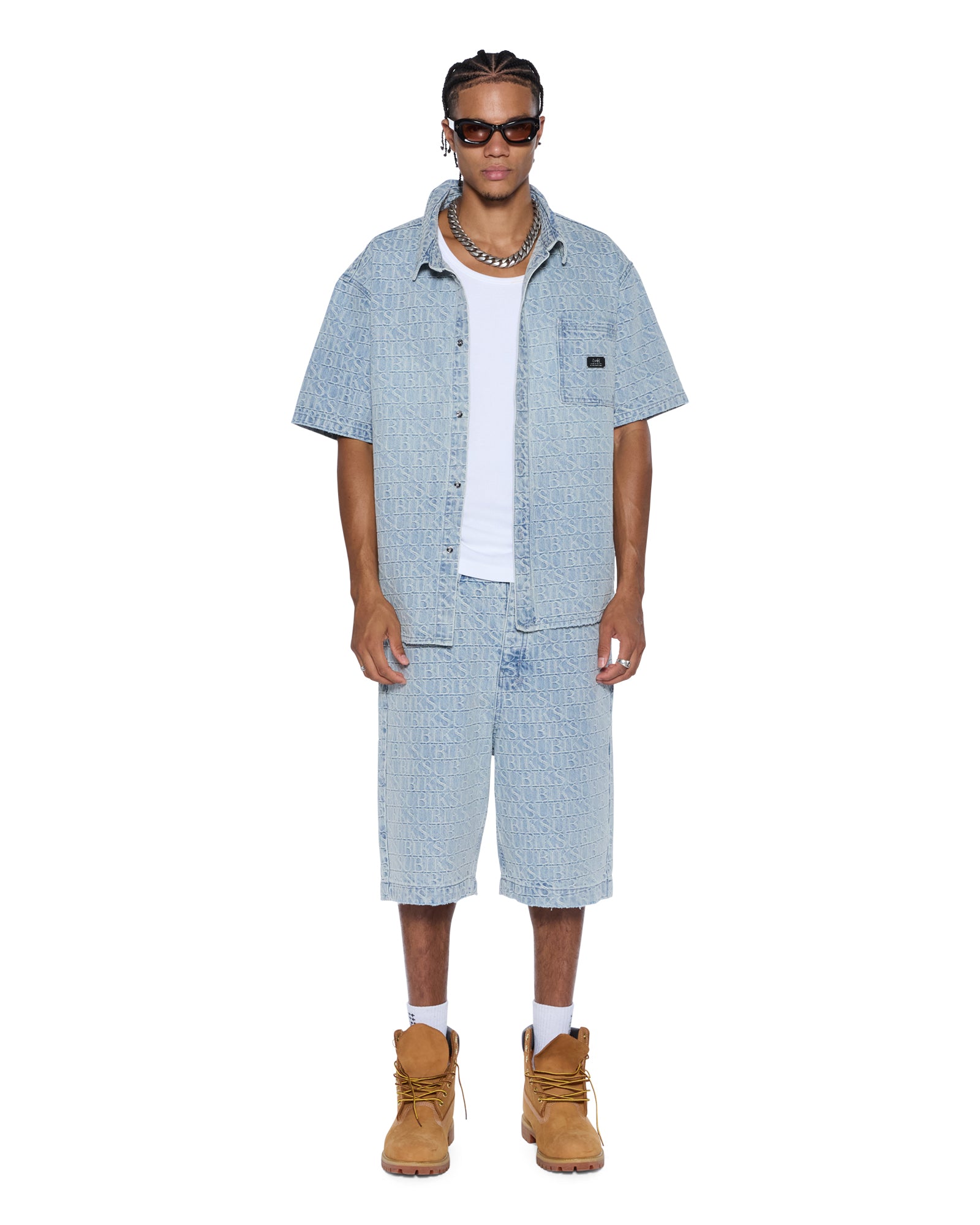Mens Maxx Short Tile Walkshorts - Image 2