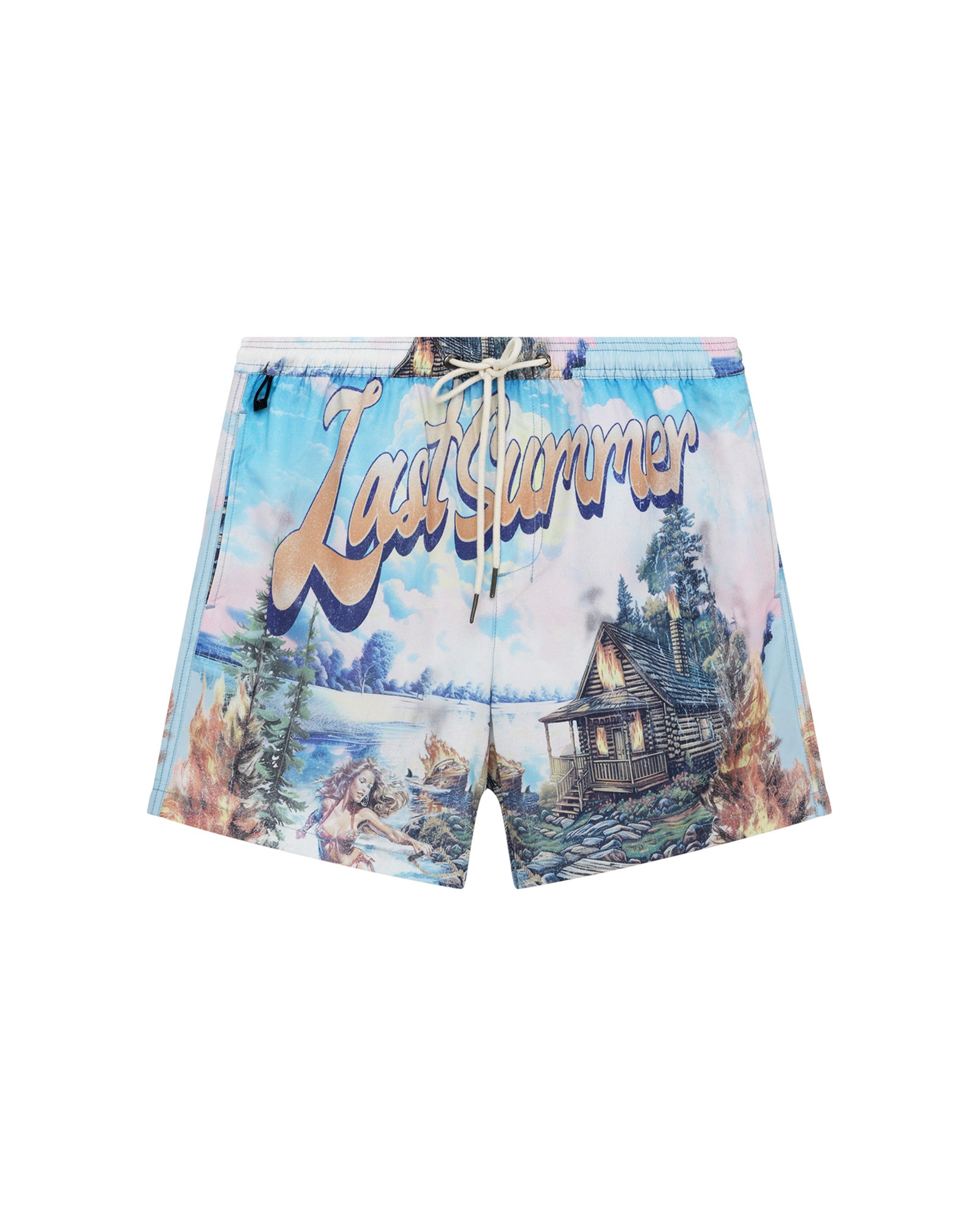 Mens Last Summer Boardshort Multi Walkshorts - Image 5