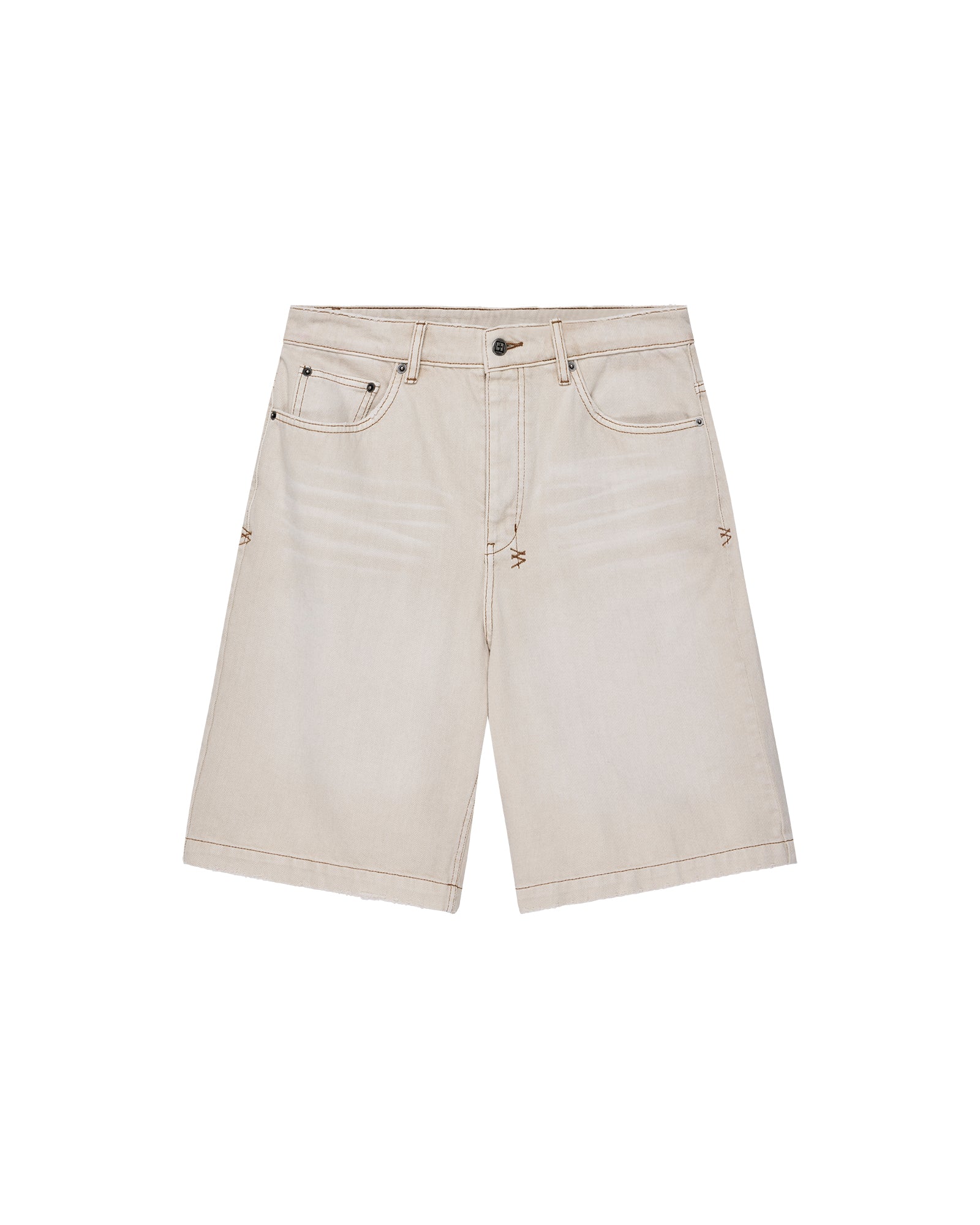Mens Maxx Short Ivory Walkshorts - Image 5
