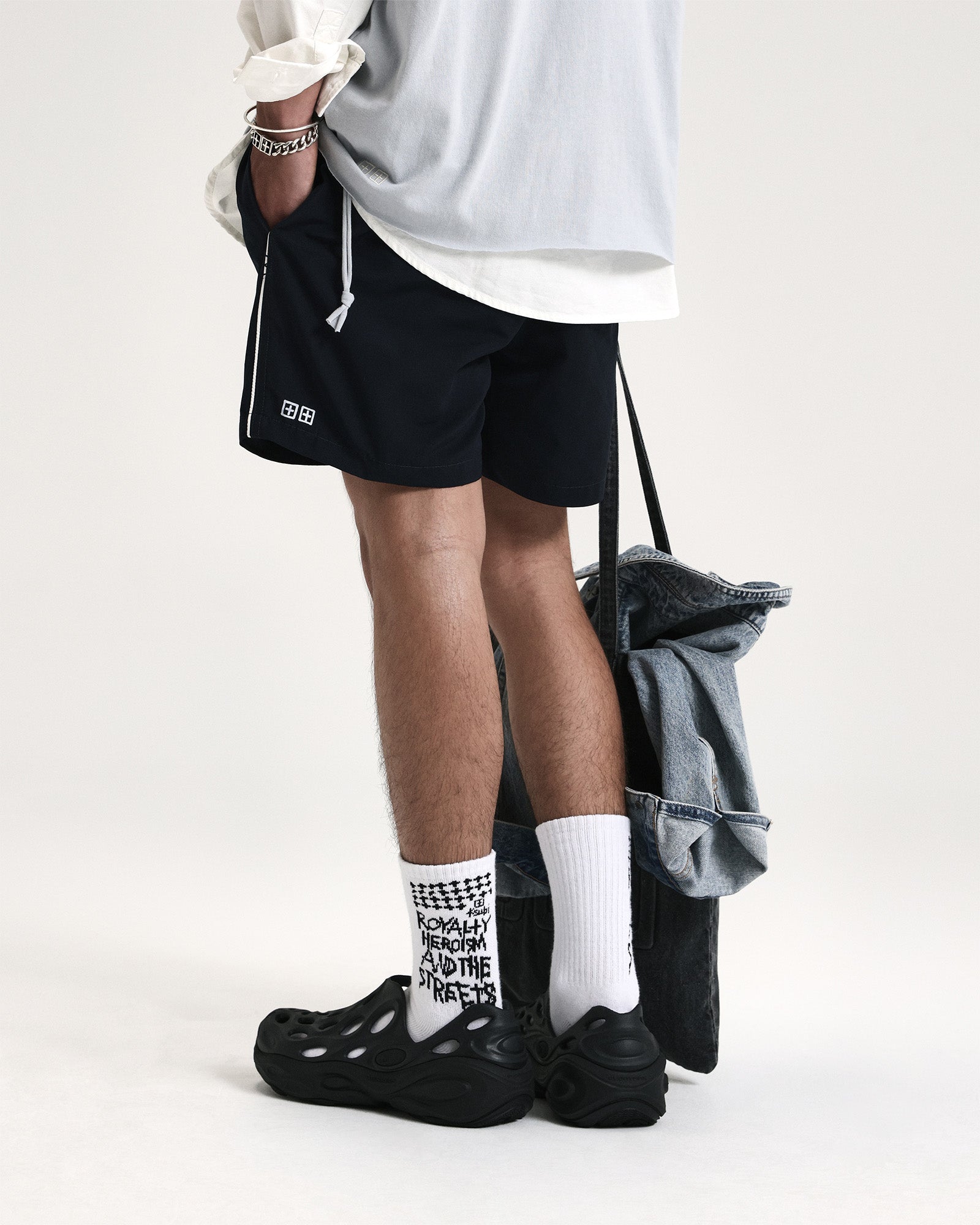 Mens 1999 Poolside Boardshort Navy Walkshorts - Image 3