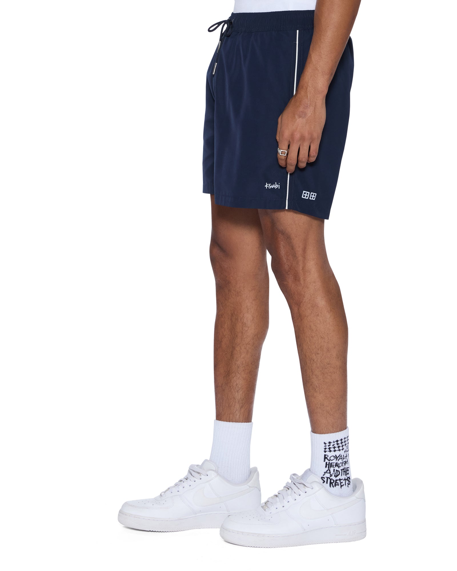 Mens 1999 Poolside Boardshort Navy Walkshorts - Image 4