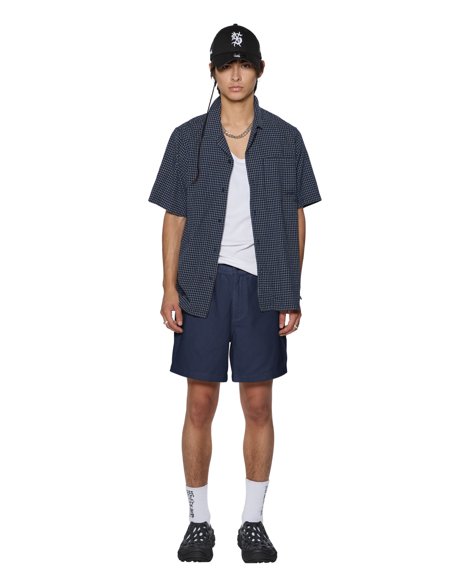 Mens Rugger Short Navy Walkshorts - Image 2