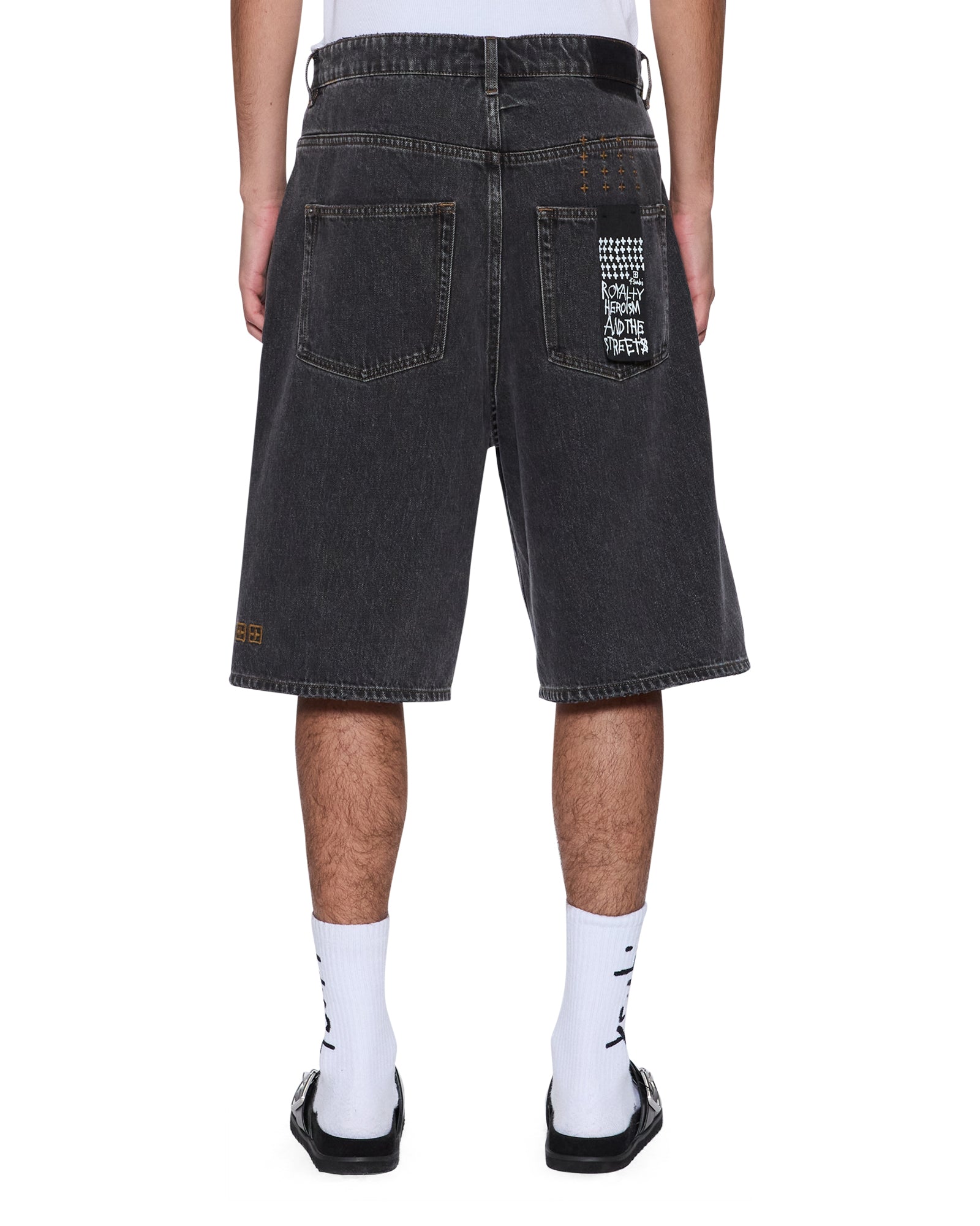 Mens Maxx Short Baxter Black Walkshorts - Image 2