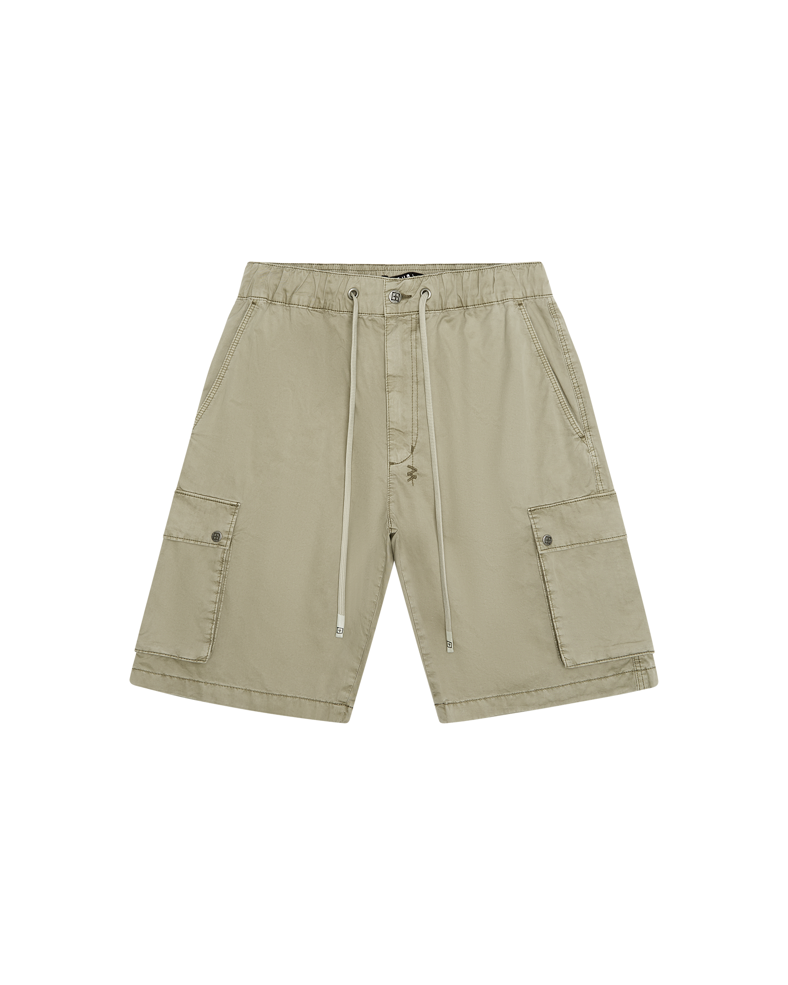 Krush Mid Rise Cargo Short - Overdyed Khaki - Image 6