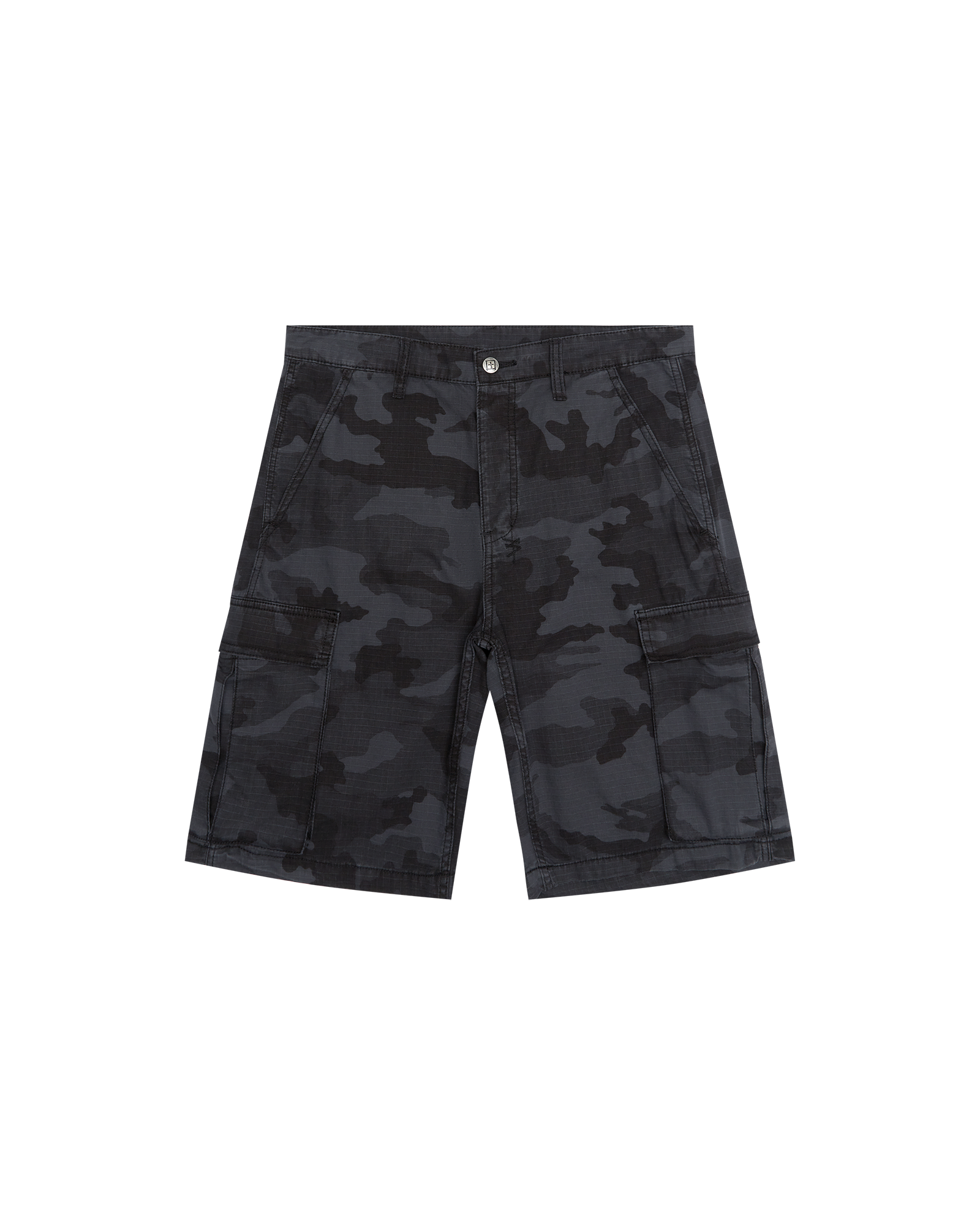 Fugitive Cargo Short Black Camo Relaxed Fit - Dark Wash - Image 7