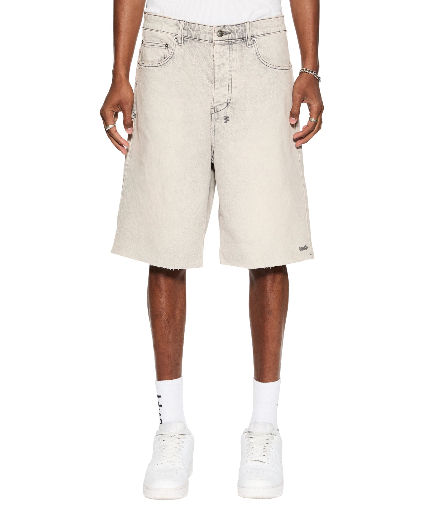 Maxx Short Pluto Wide Leg Fit - Stone Grey