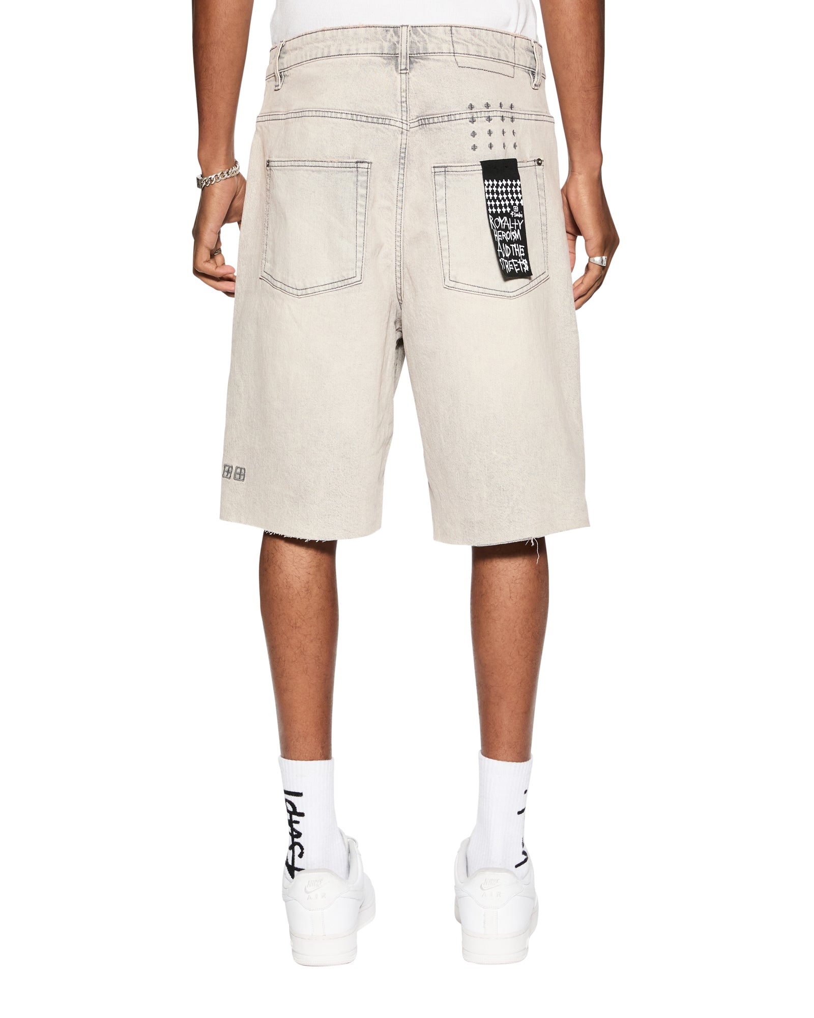 Maxx Short Pluto Wide Leg Fit - Stone Grey - Image 5