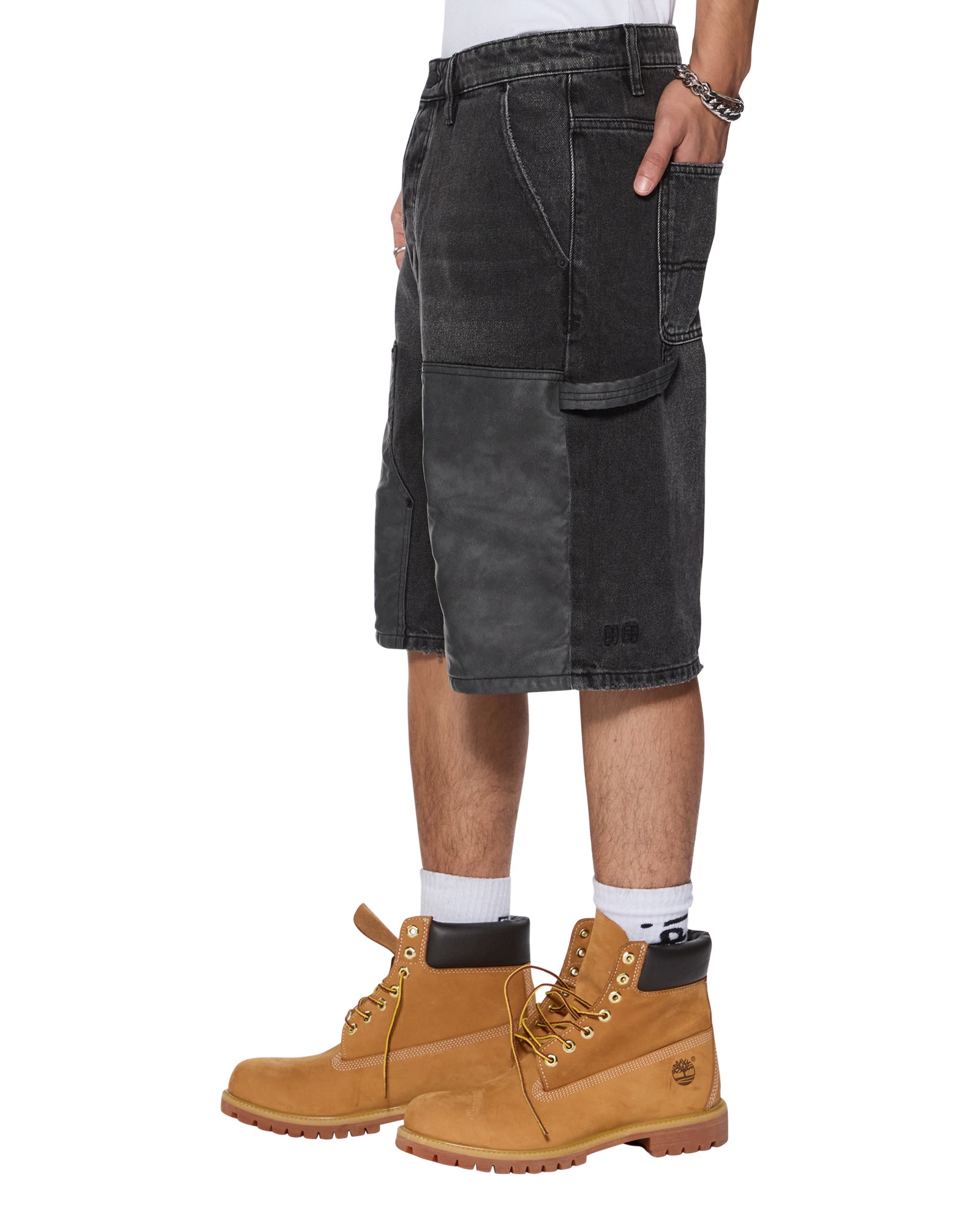 Mens Maxx Operator Short Torqued Black Walkshorts - Image 3
